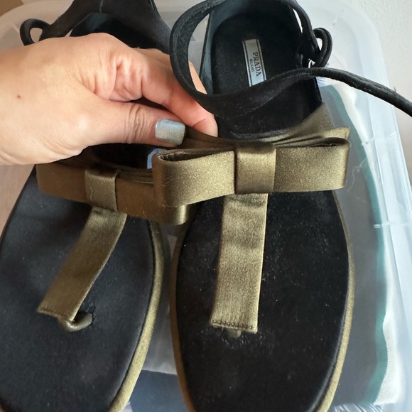 Prada bow sandals - Picture 4 of 4